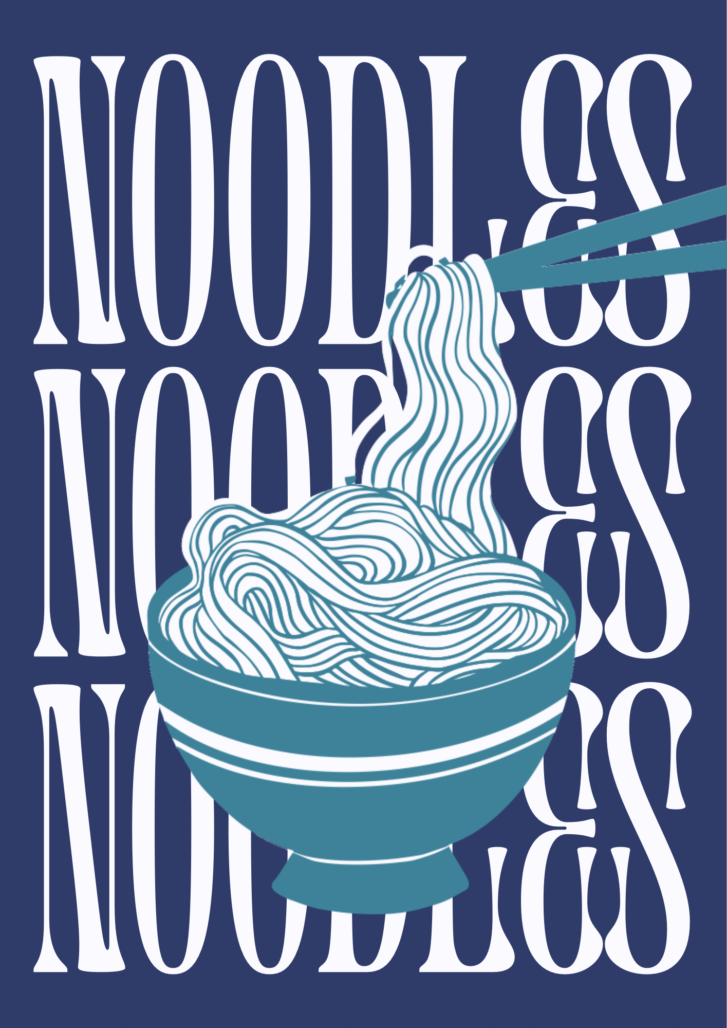 Noodles Print