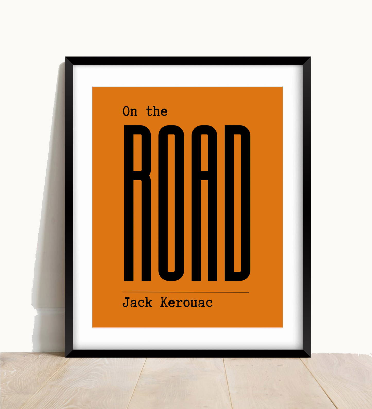 Typography Print, Jack Kerouac