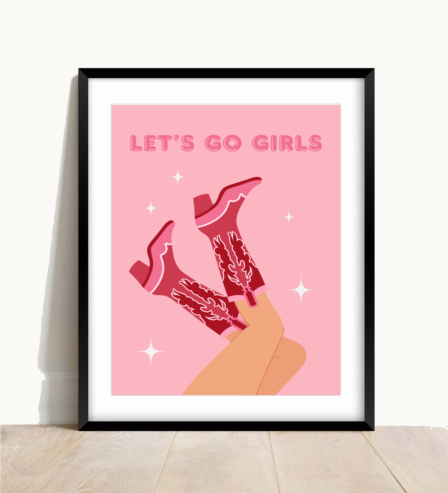 Let’s Go Girls Print