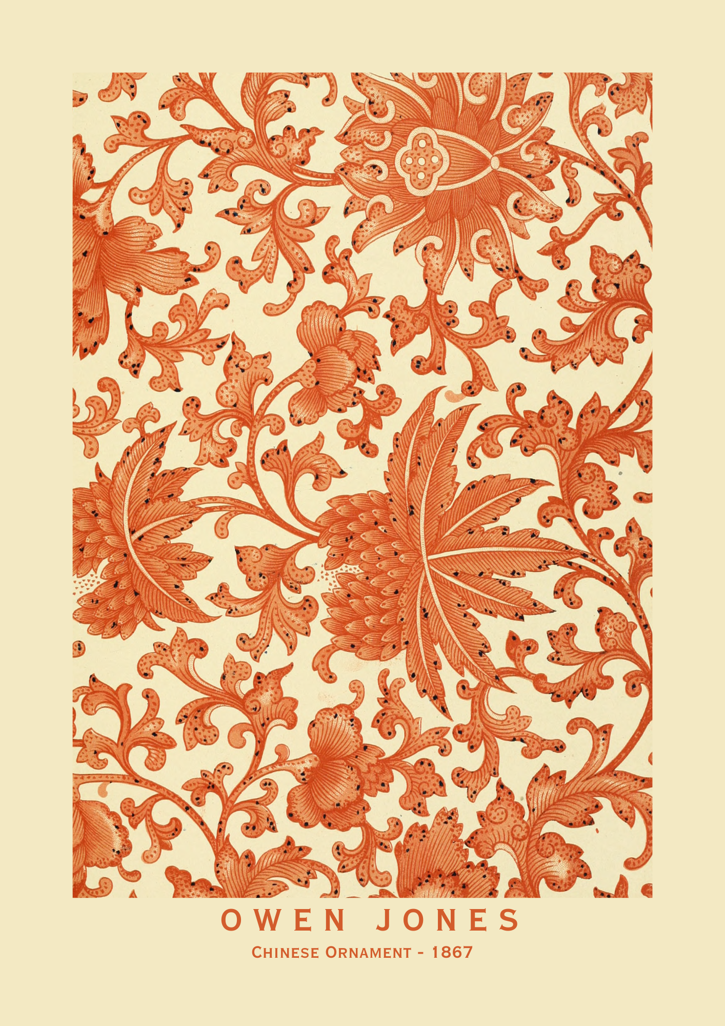 Examples of Chinese Ornament Print
