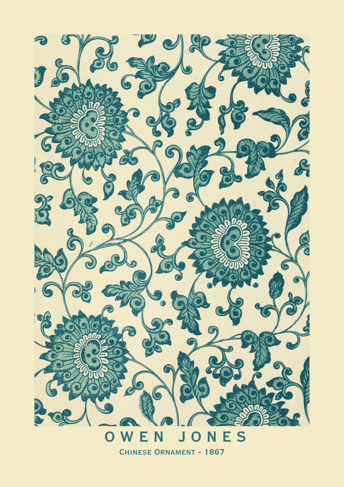 Examples of Chinese Ornament Print