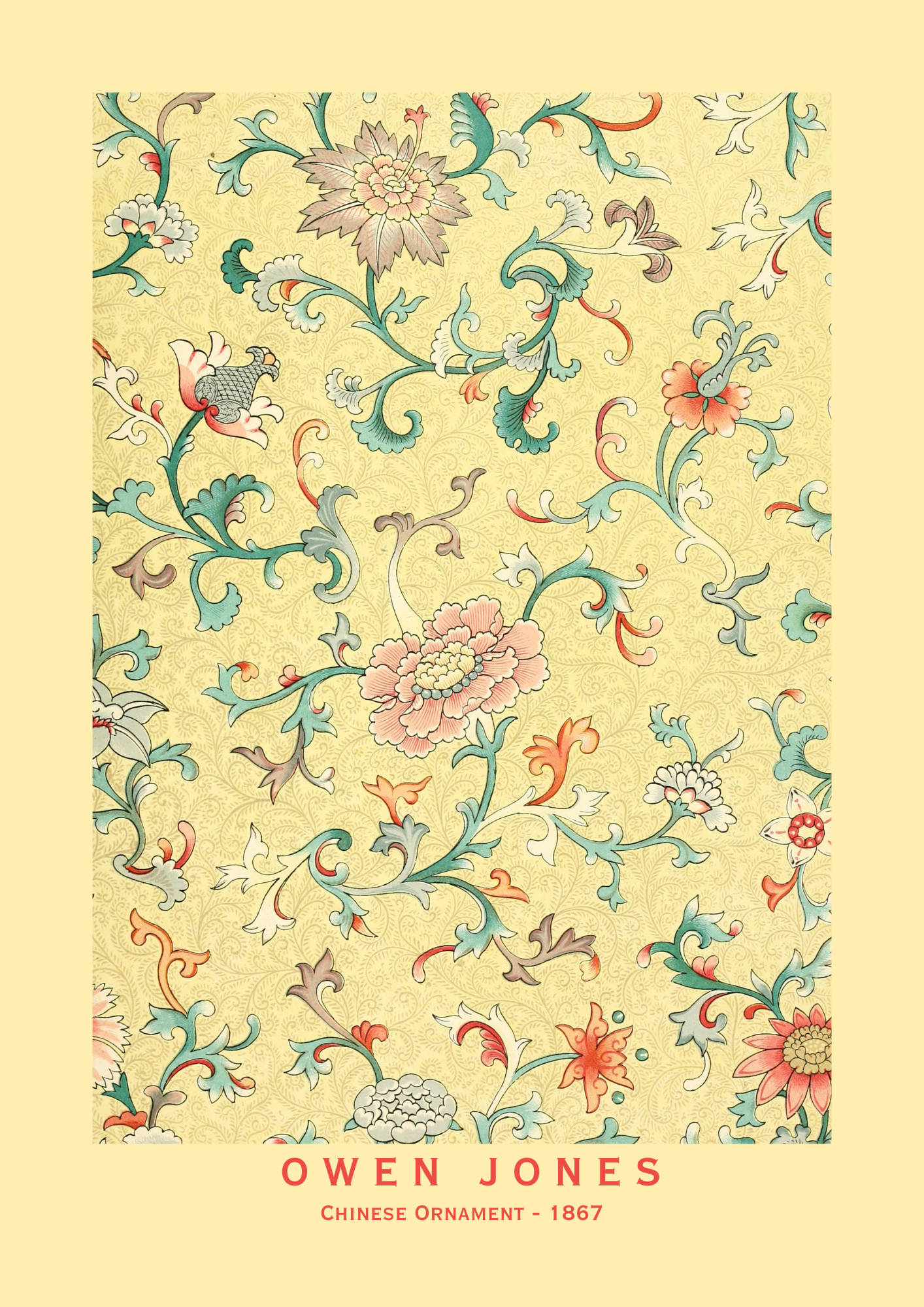 Examples of Chinese Ornament Print