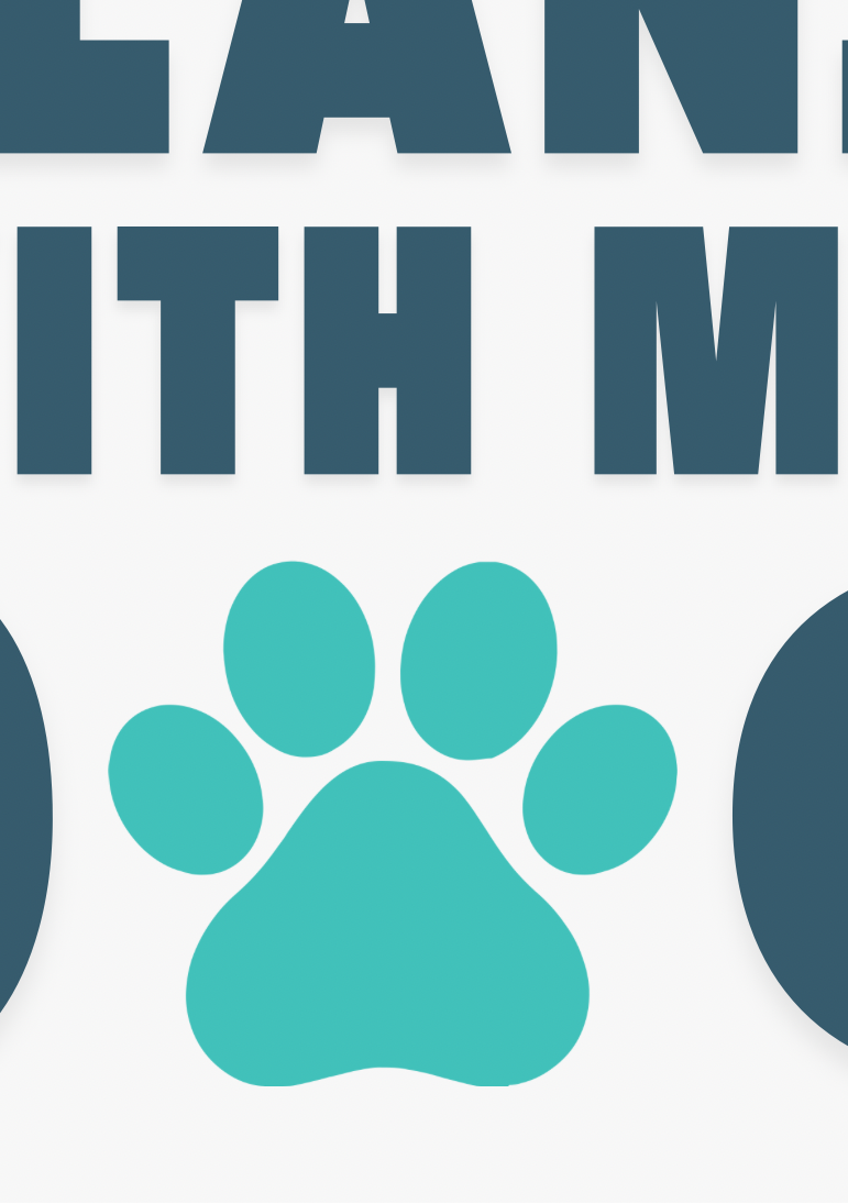 Sorry I Have Plans With My Dog Print
