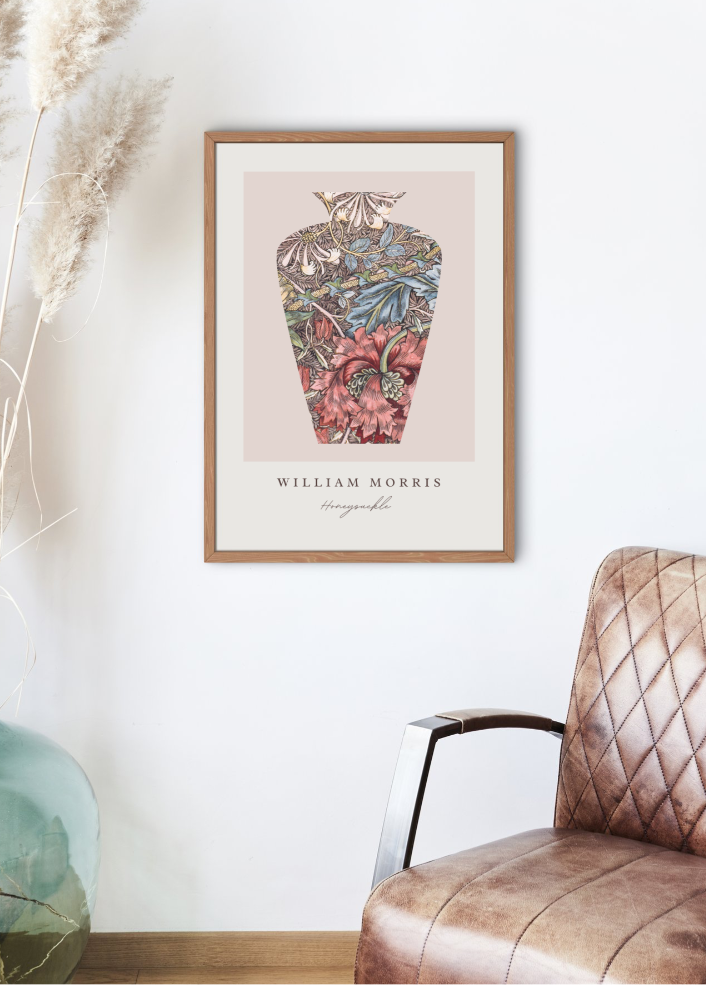 William Morris Honeysuckle Print