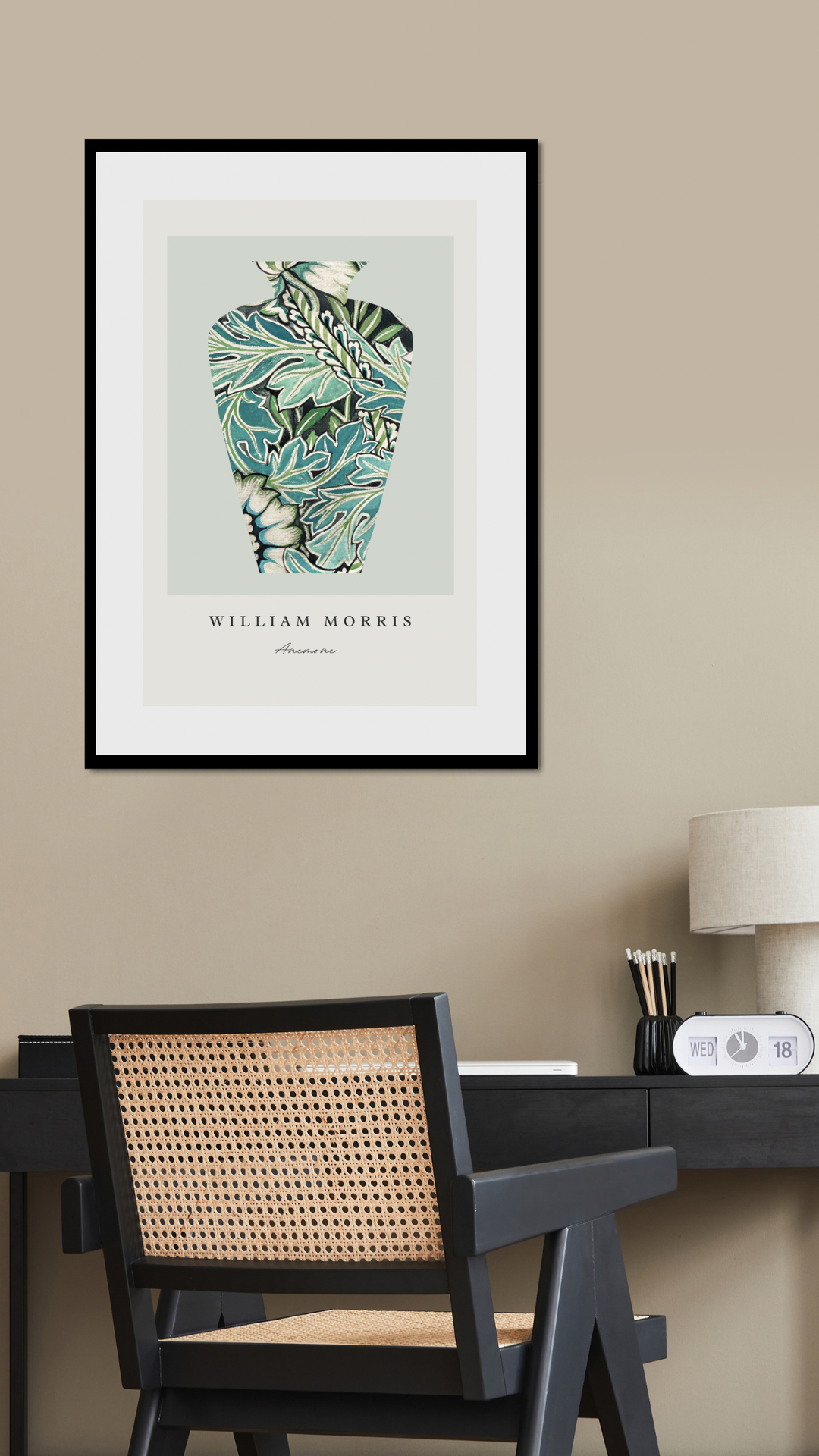 William Morris Anemone Print