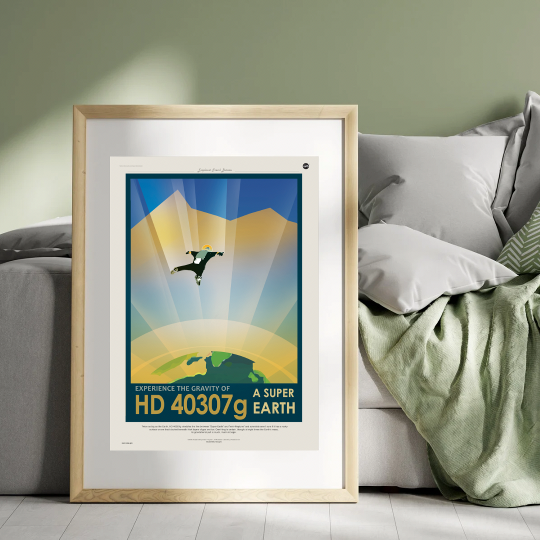 NASA Recruitment Vintage Print