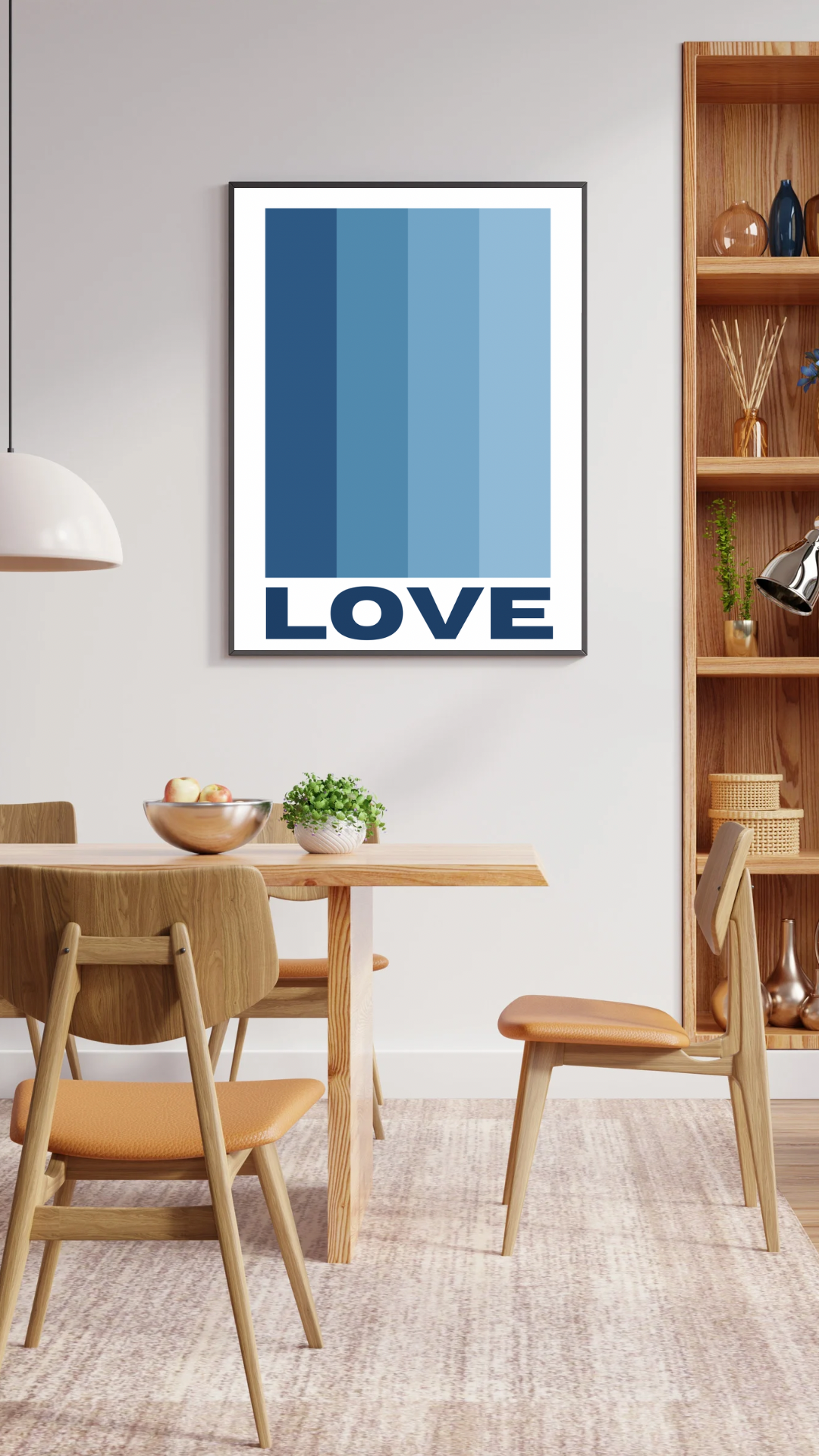 Love Colour Block Prints