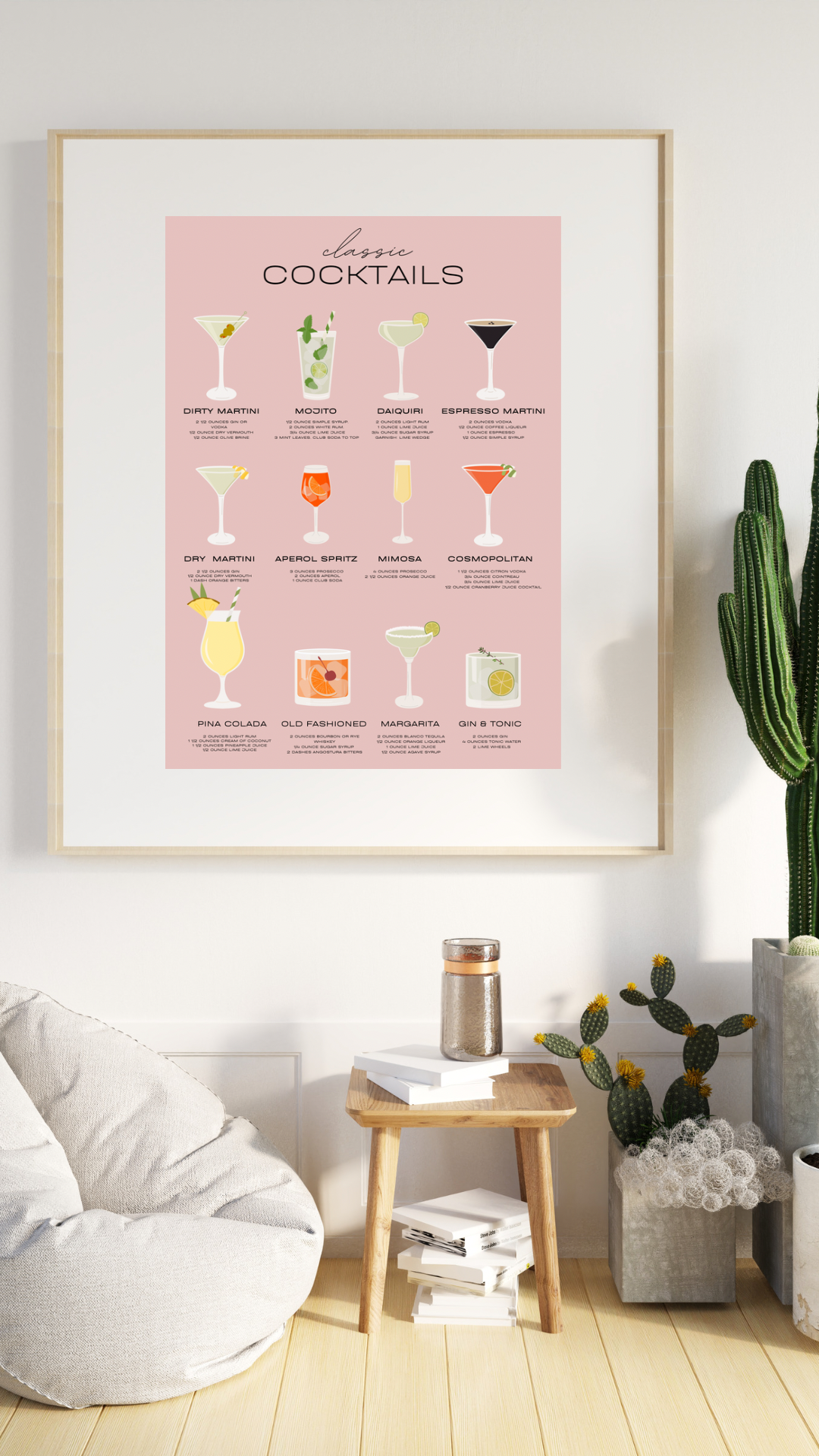 Cocktails Print