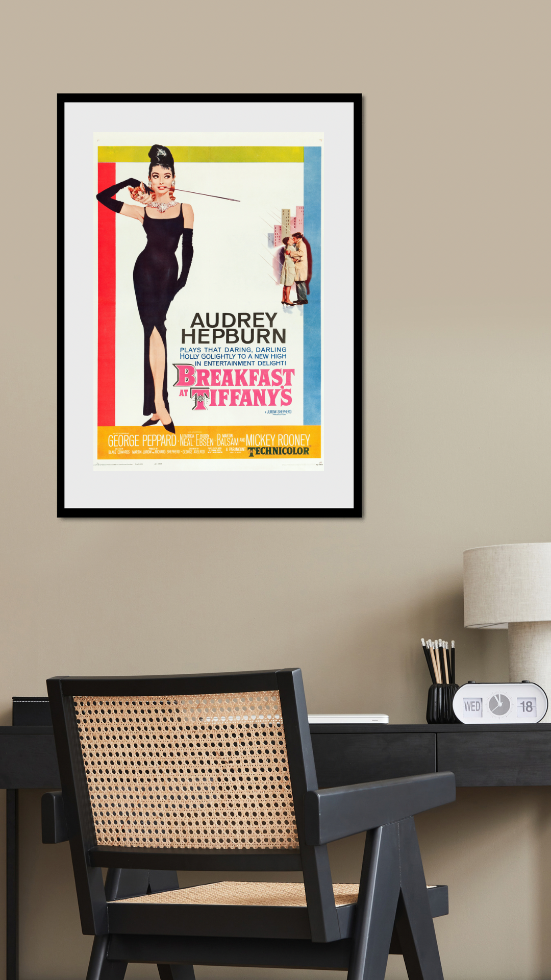 Breakfast at Tiffany’s Vintage Print