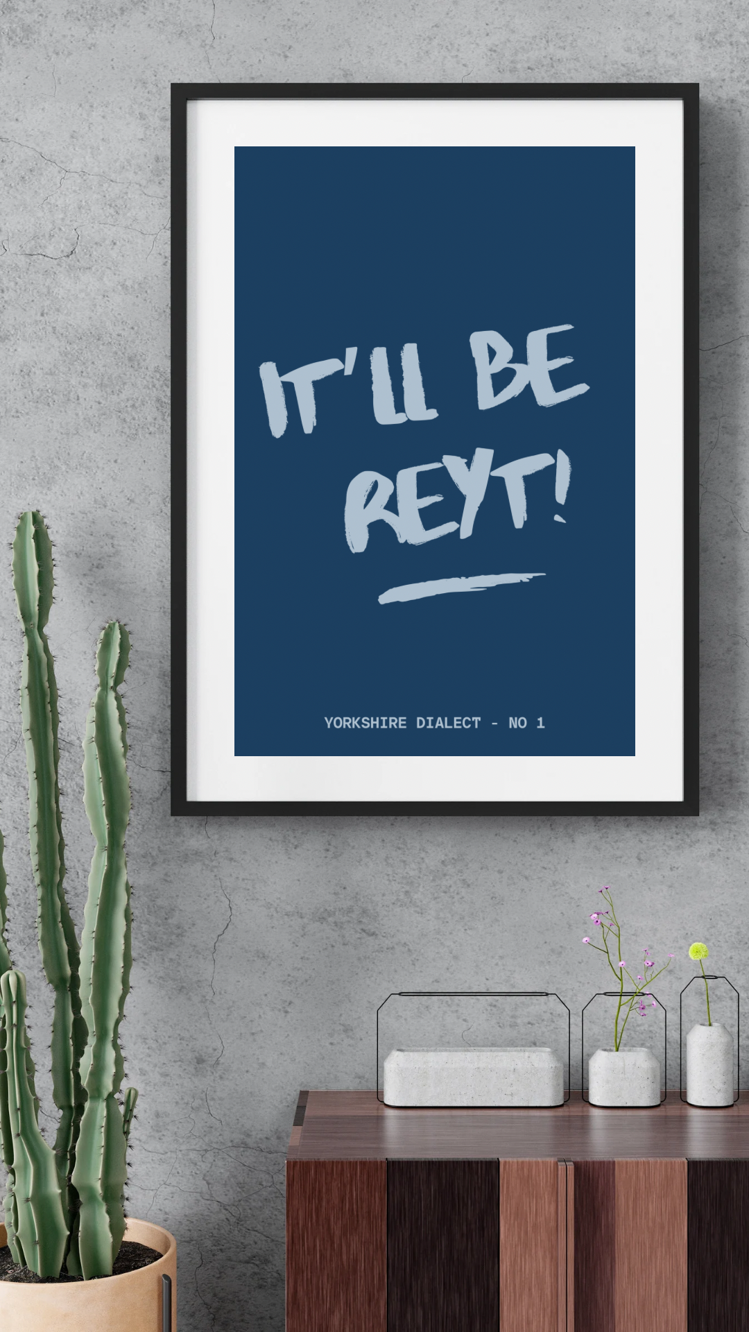 Yorkshire Dialect Print