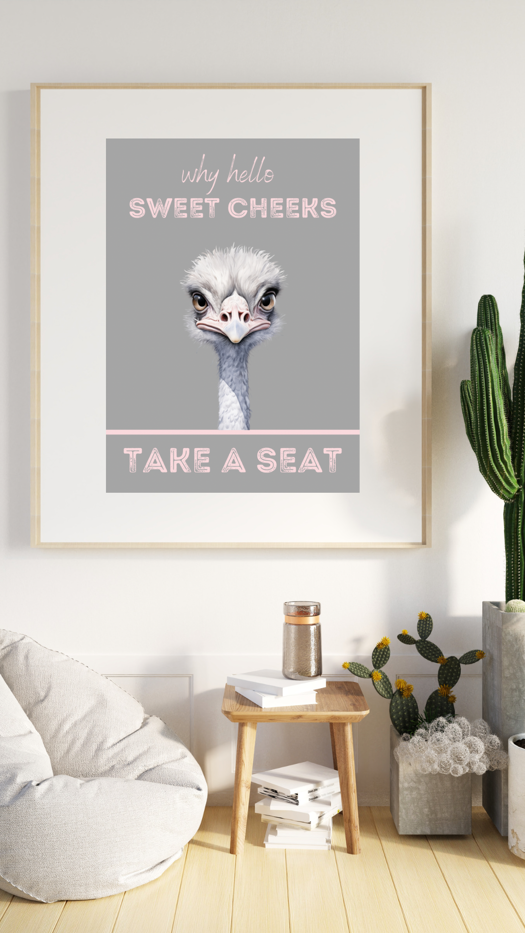 Hello Sweet Cheeks Print