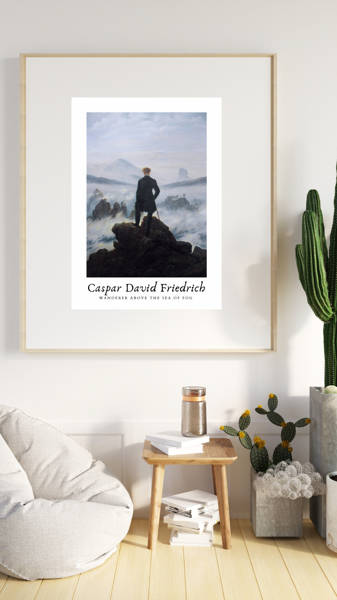 Caspar David Friedrich, Wanderer Above the Sea of Fog Print