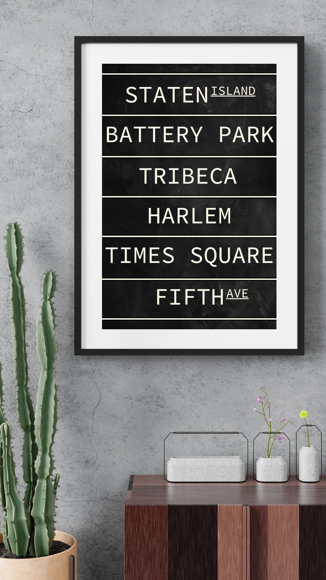 New York Subway Print