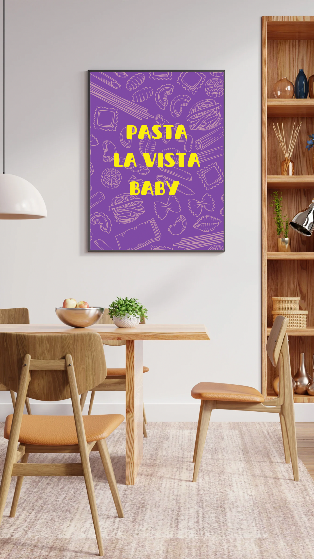 Pasta La Vista Baby Print