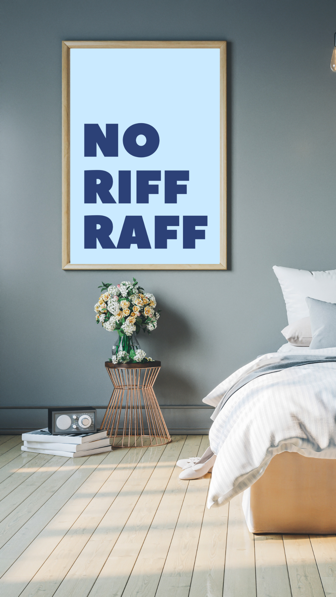 No Riff Raff Wall Print