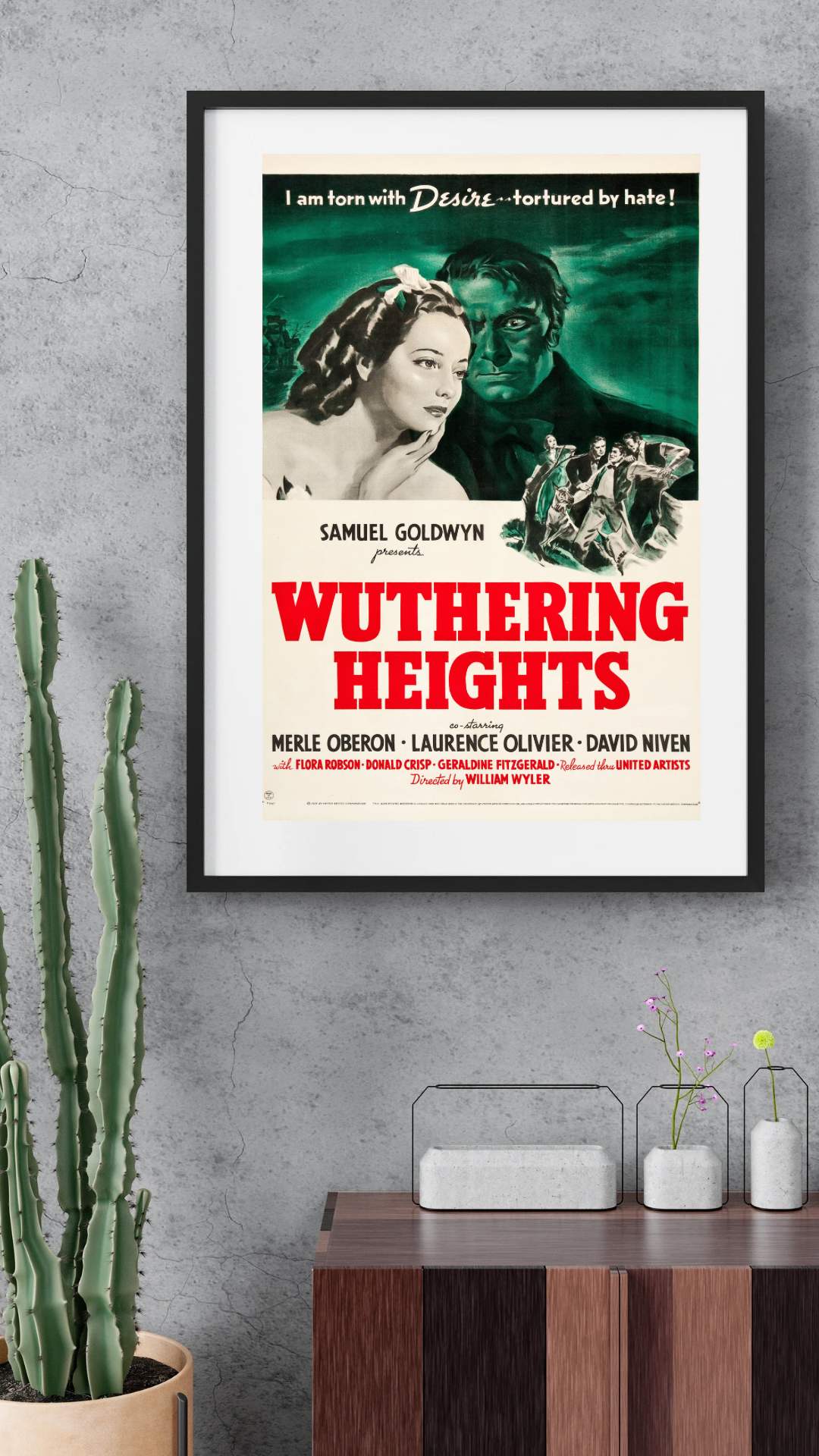 Wuthering Heights Vintage Print