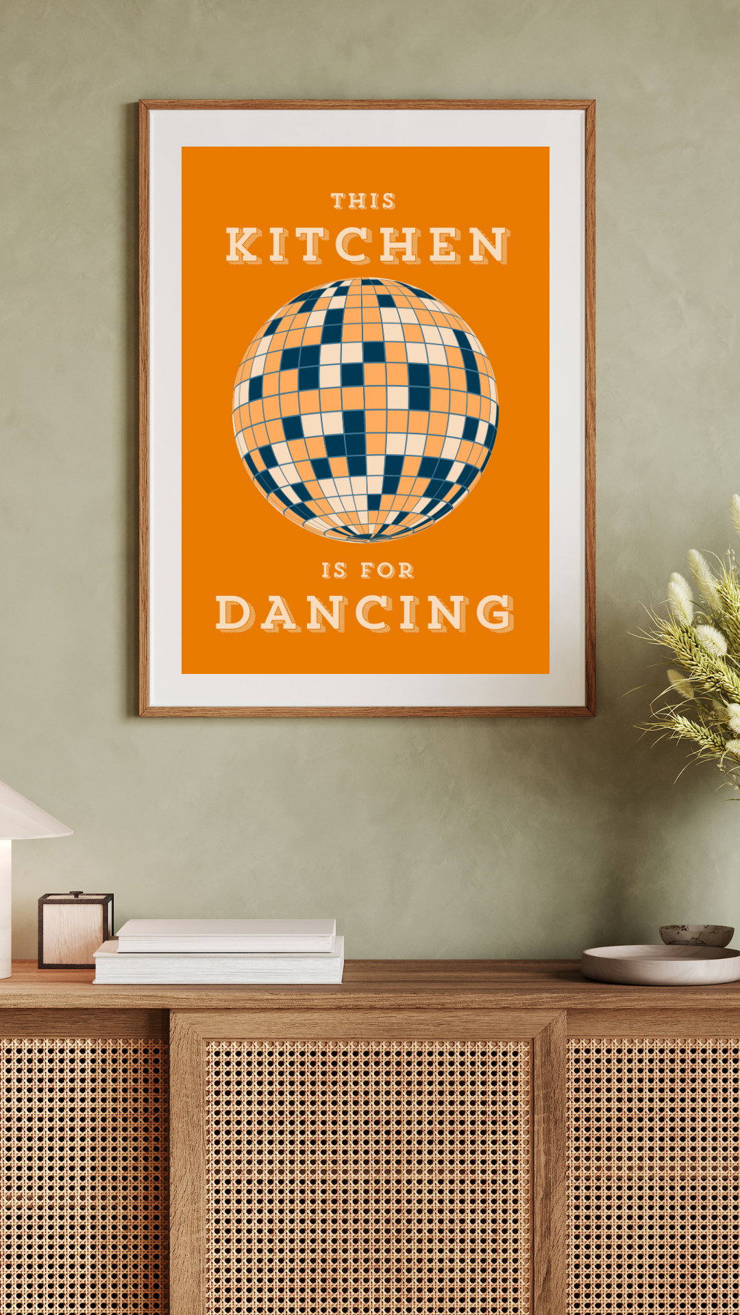 Kitchen Dancing Print