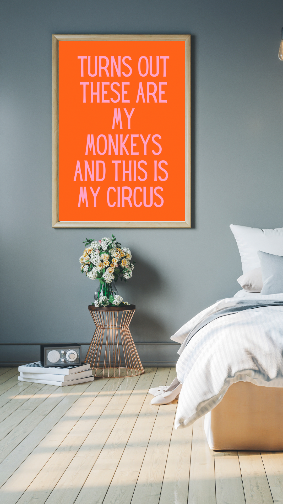 Turns Out These Are My Monkeys Print