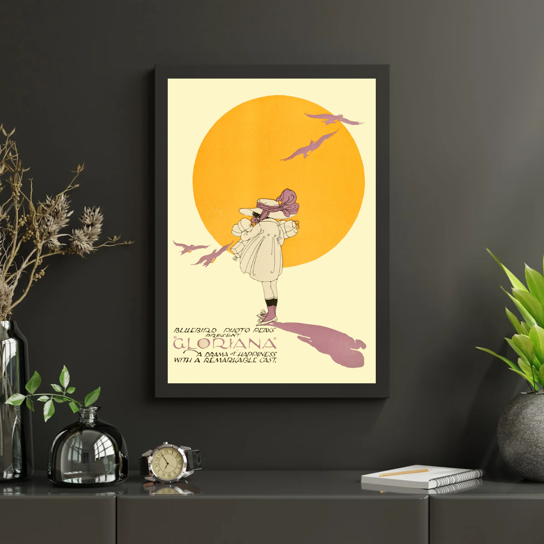 Gloriana Vintage Print