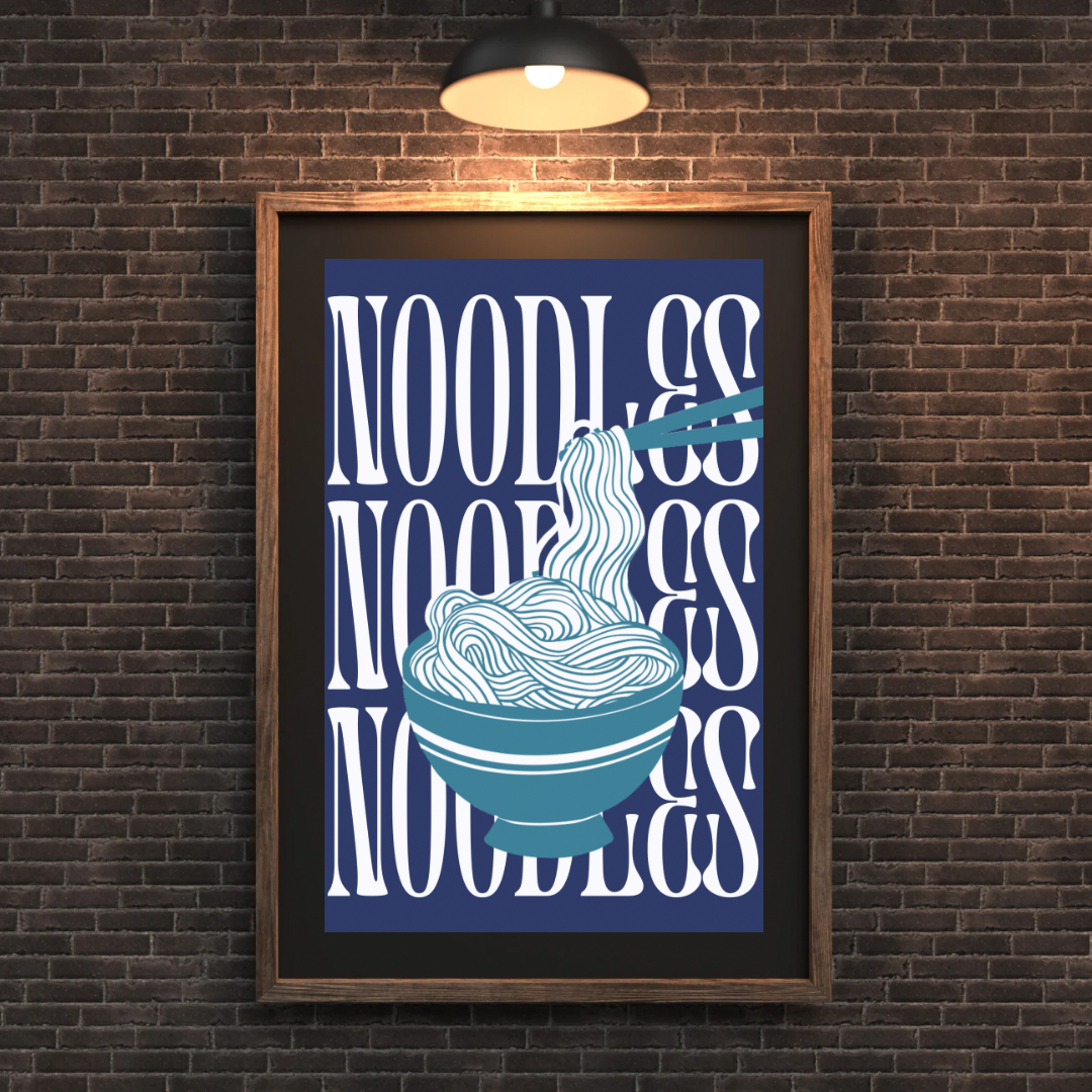 Noodles Print