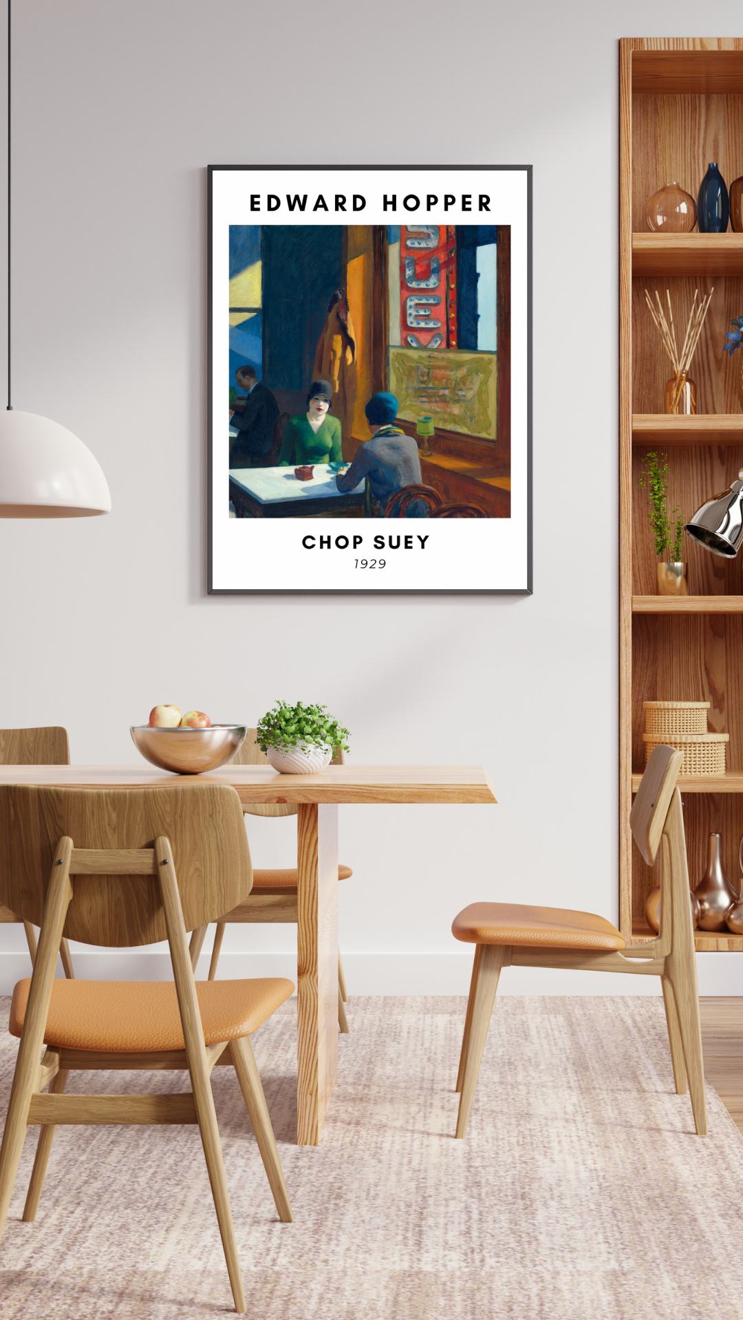Edward Hopper, Chop Suey Print