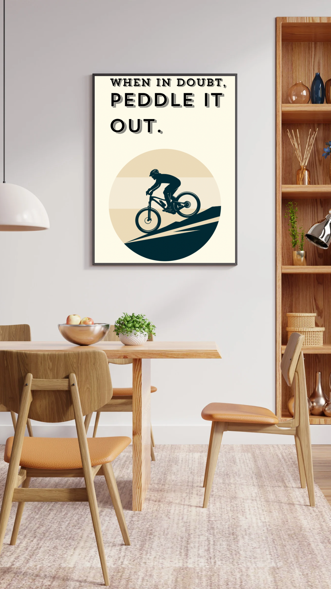 Cycling Wall Print