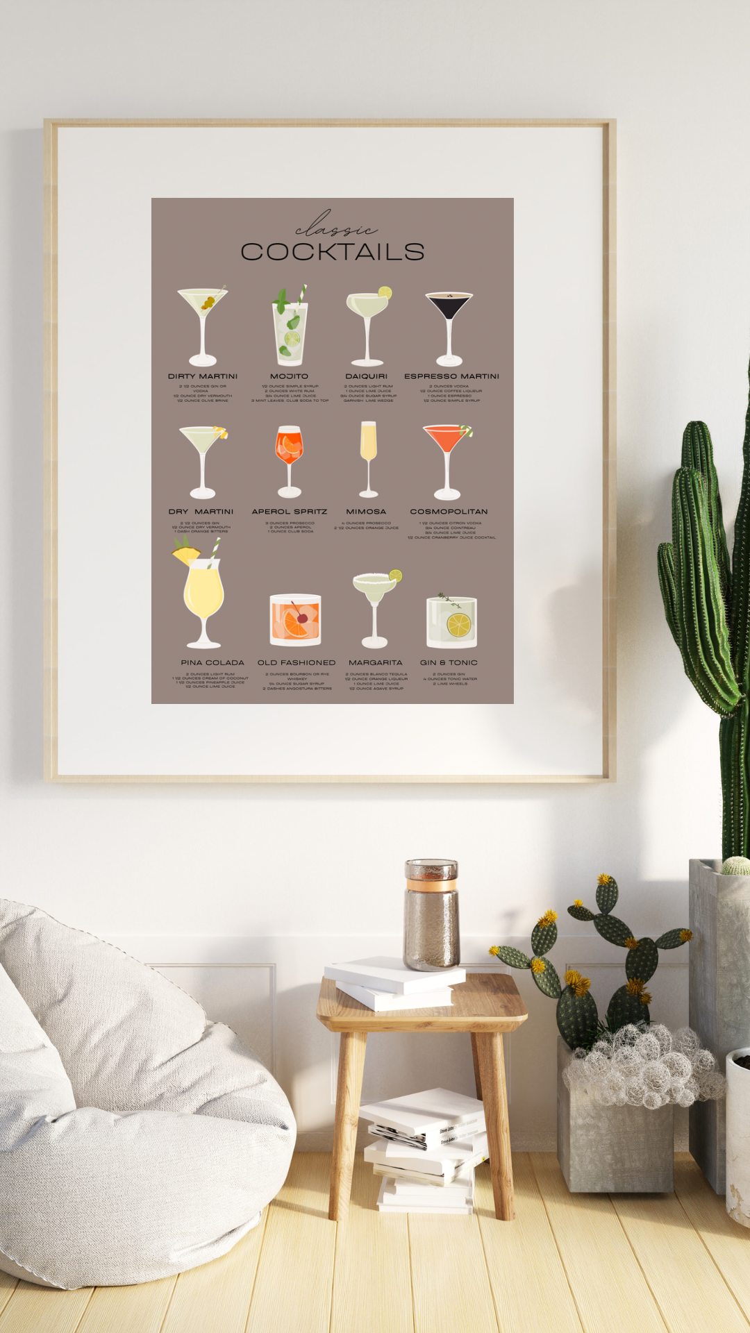Cocktails Print