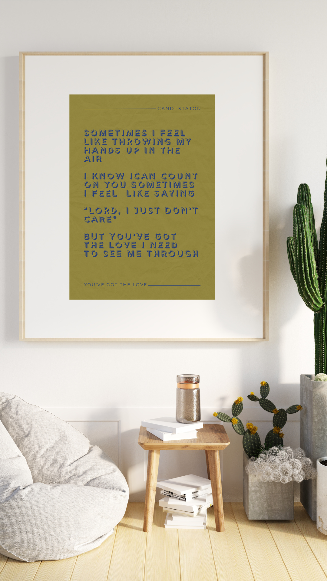 Candi Staton, You’ve Got The Love Lyric Print