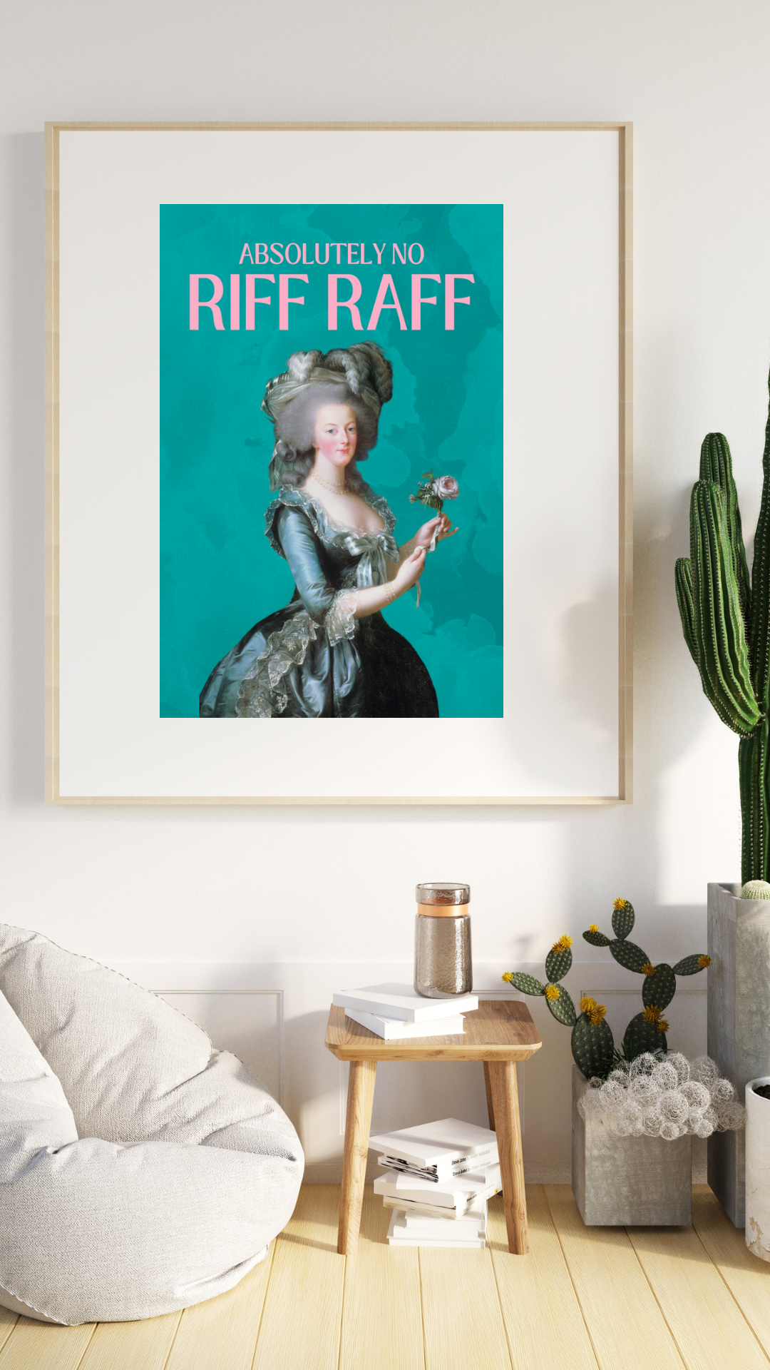 Absolutely No Riff Raff Wall Print