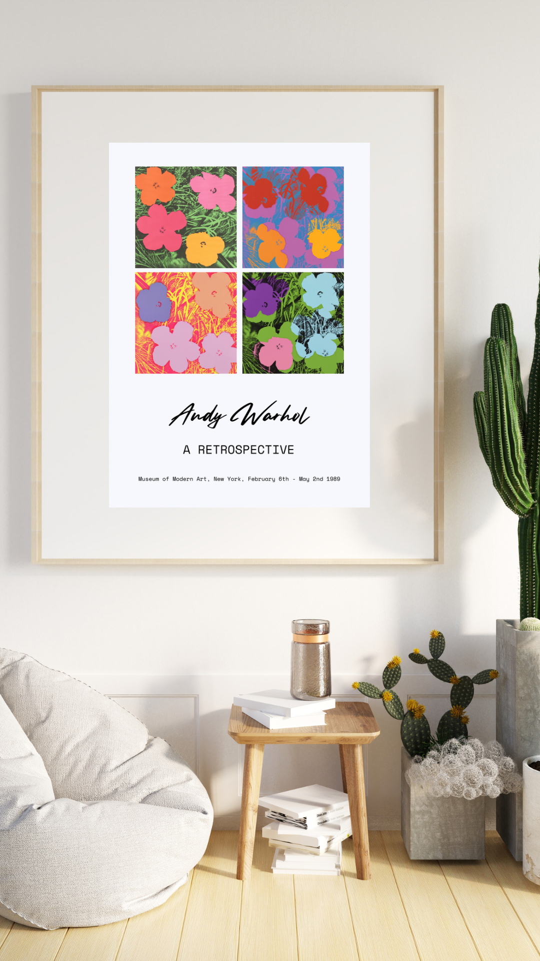 Andy Warhol, A Retrospective Print