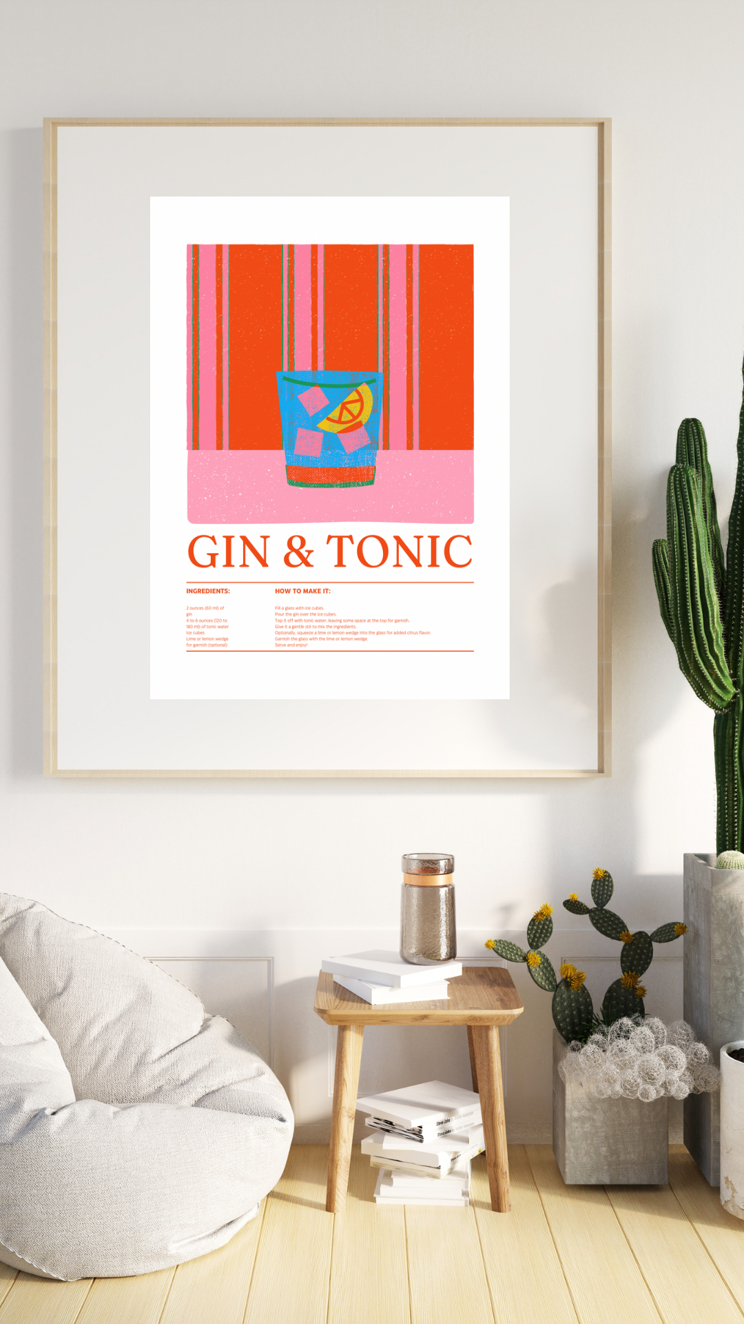 Cocktails Print
