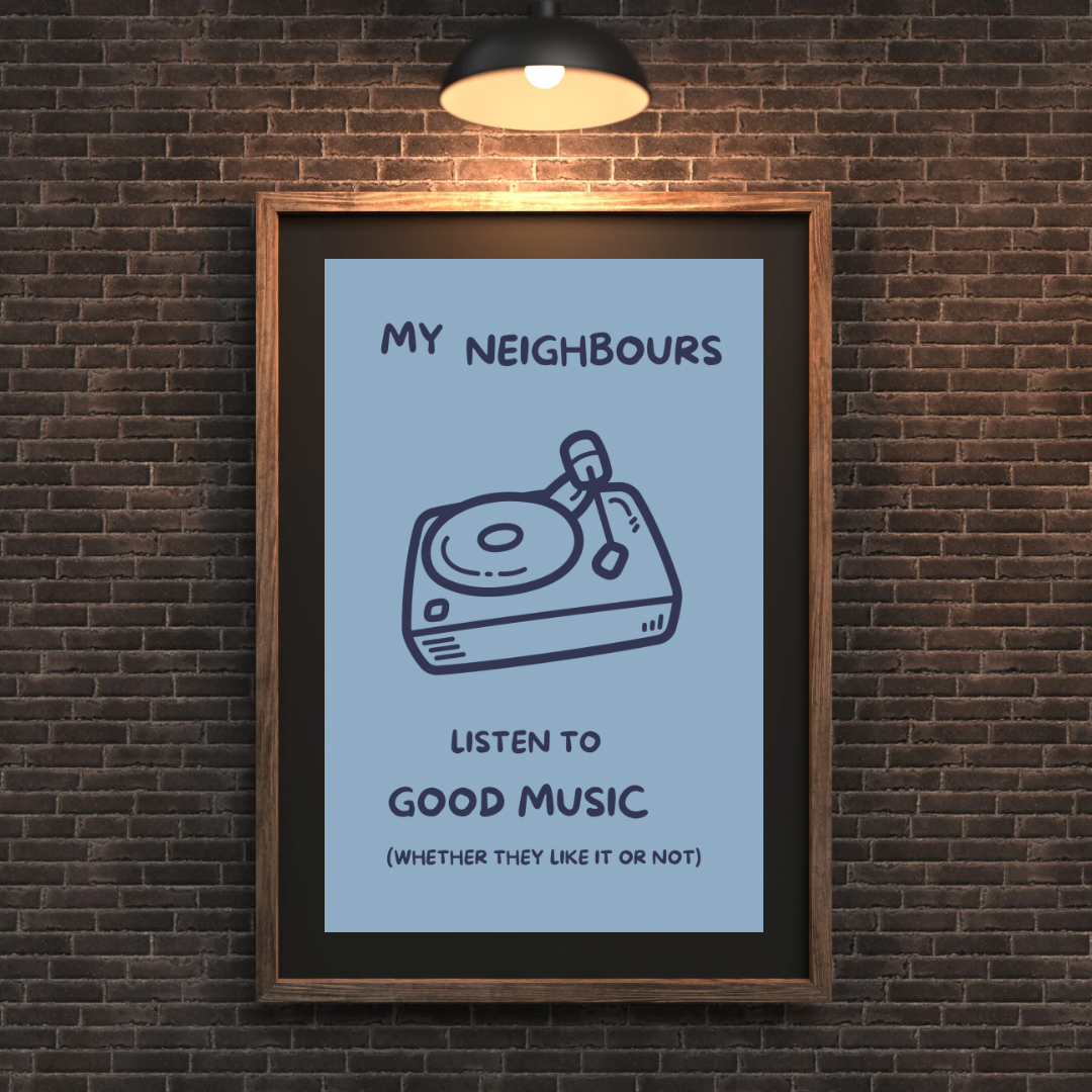 My Neighbours Print