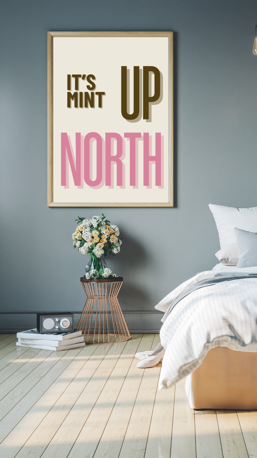 It’s Mint Up North Wall Print