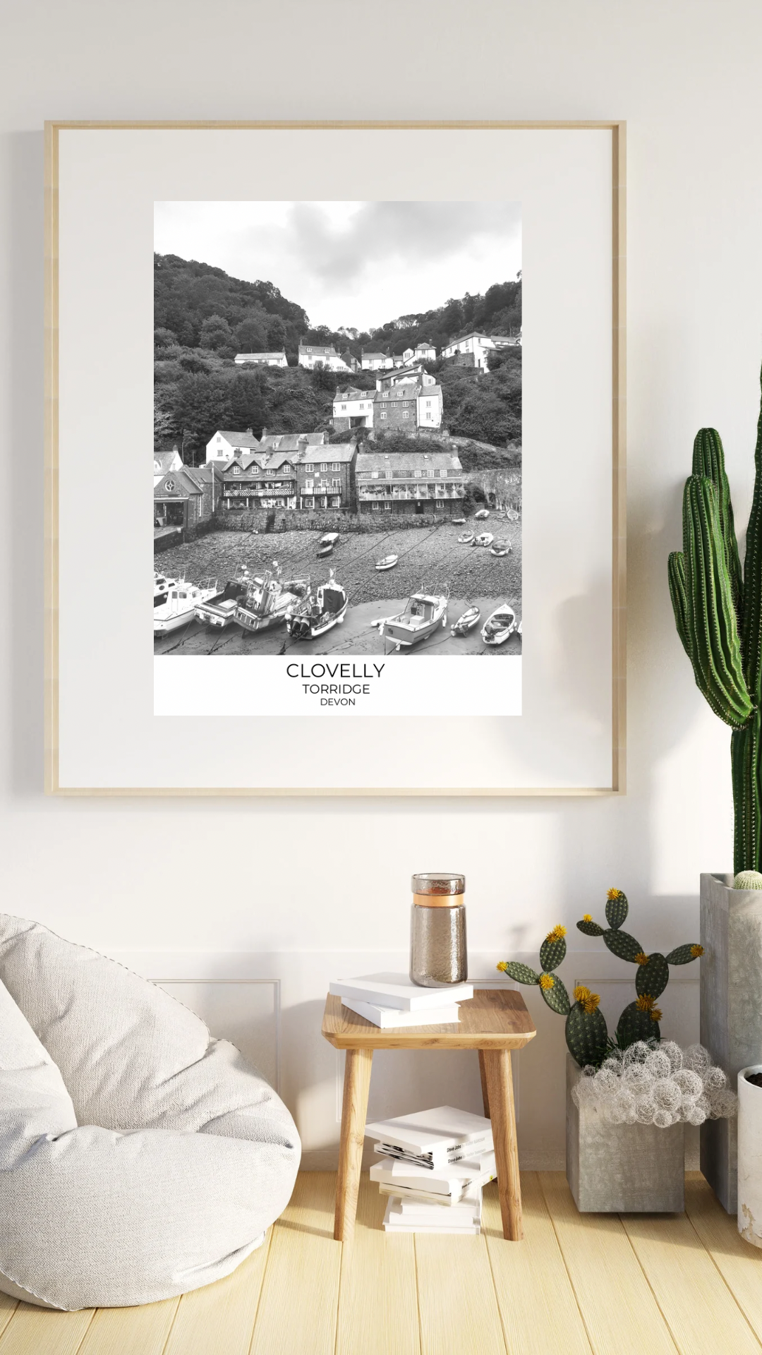 Clovelly, Torridge, Devon, Wall Print