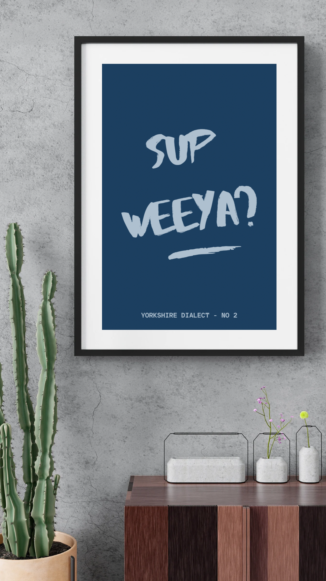 Yorkshire Dialect Print