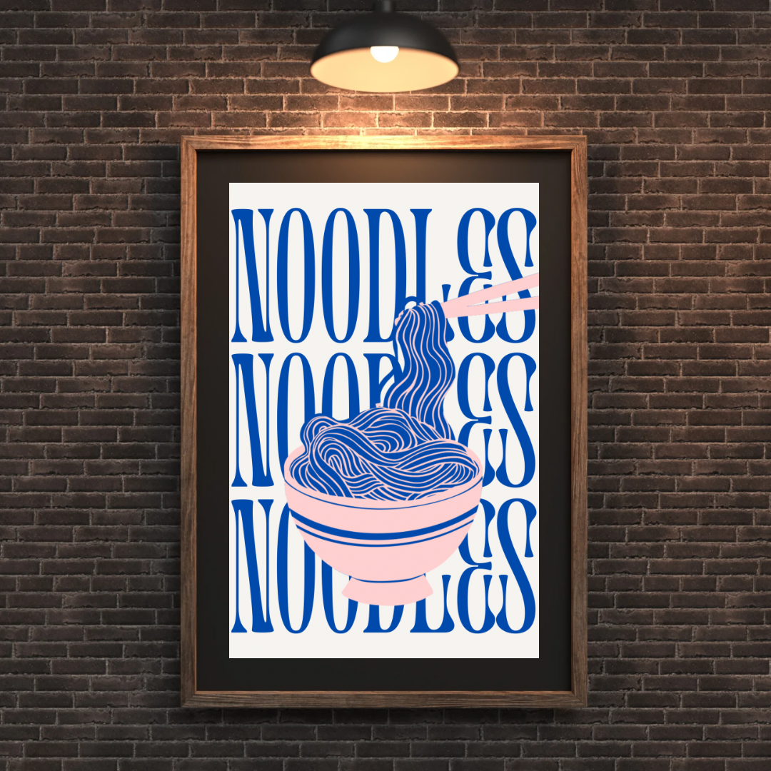 Noodles Print
