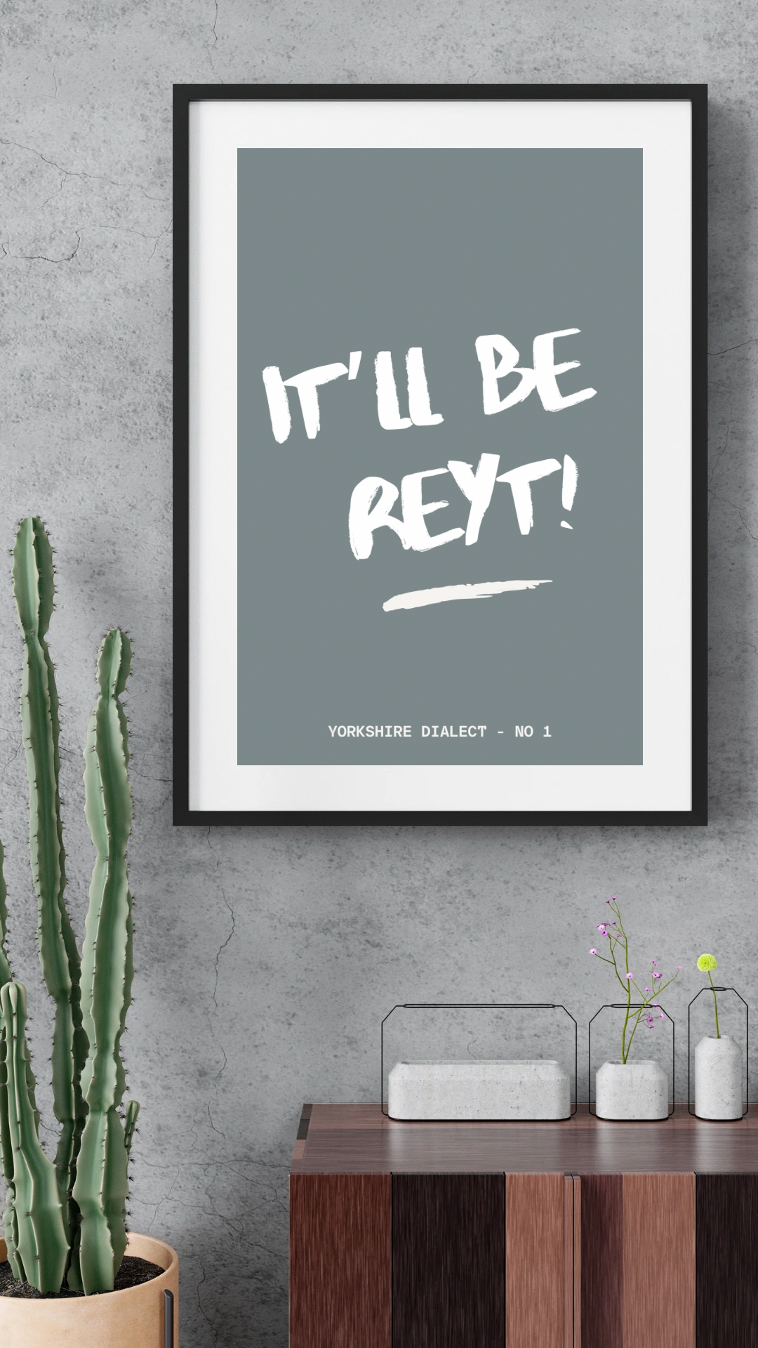 Yorkshire Dialect Print