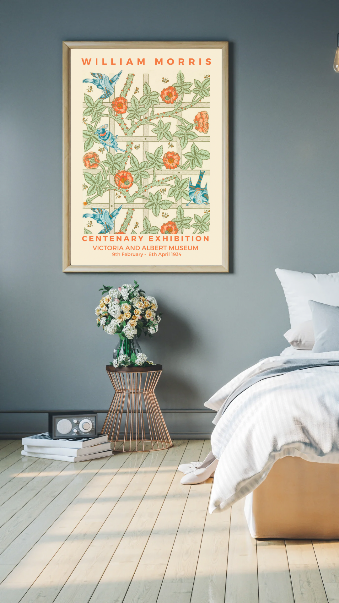 William Morris Trellis Print