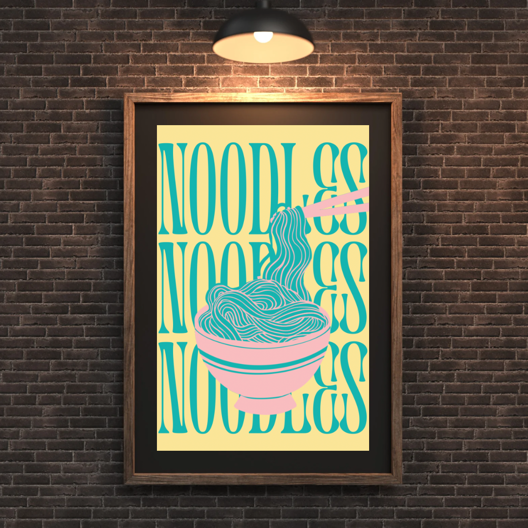Noodles Print