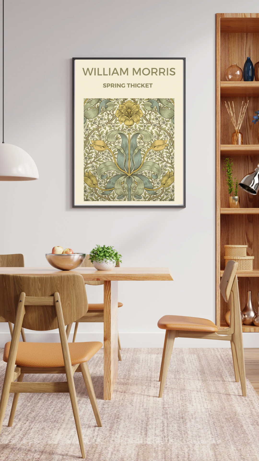 William Morris Print, Spring Thicket Design