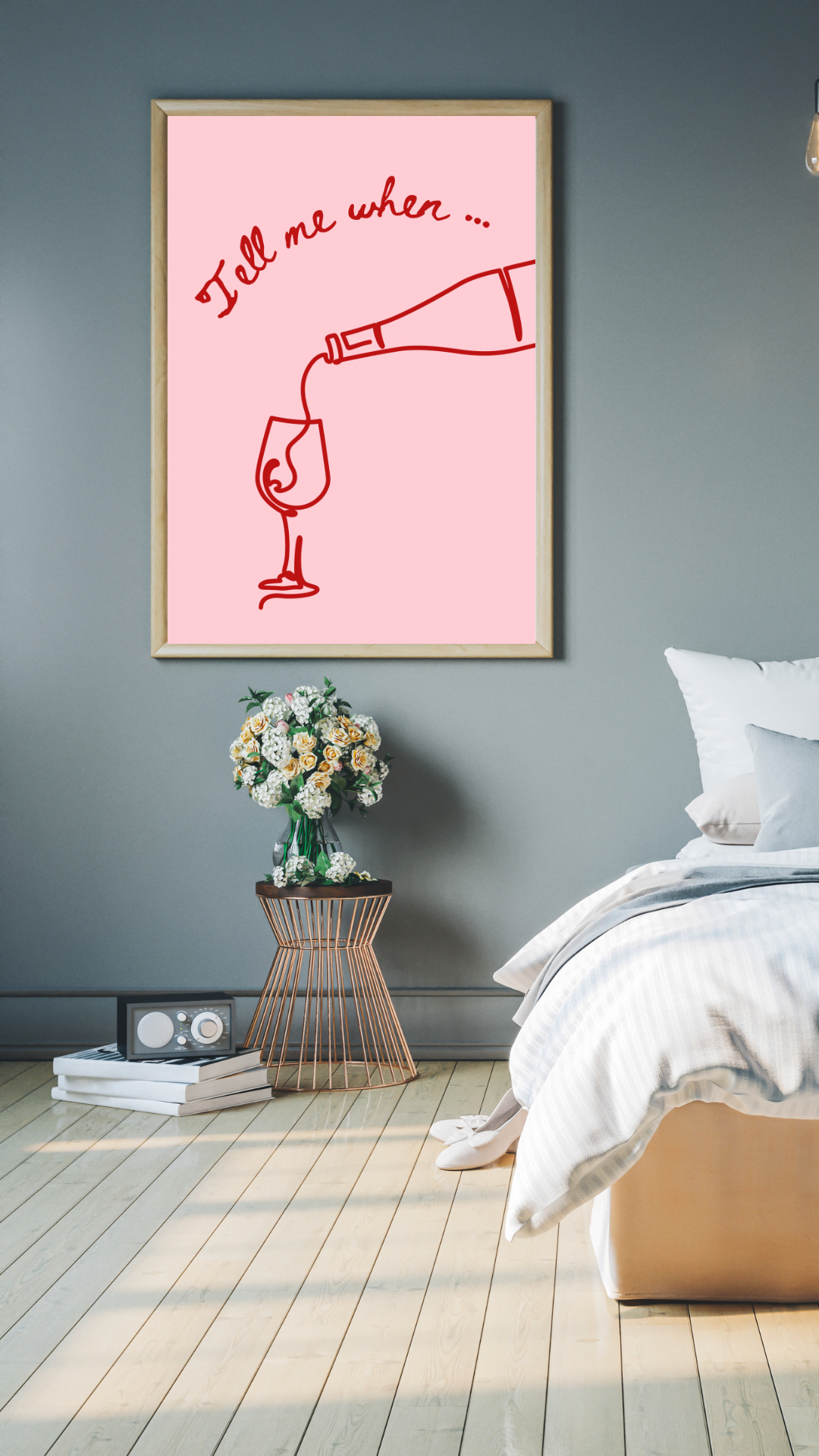 Cheers Wine Print