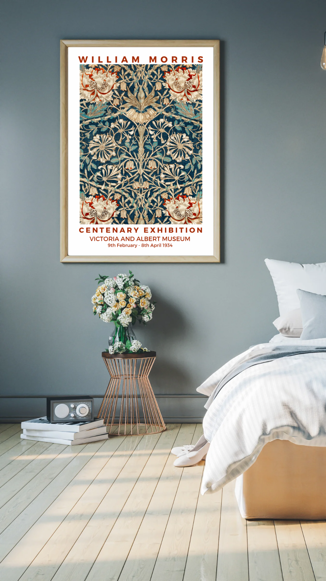 William Morris Honeysuckle Print
