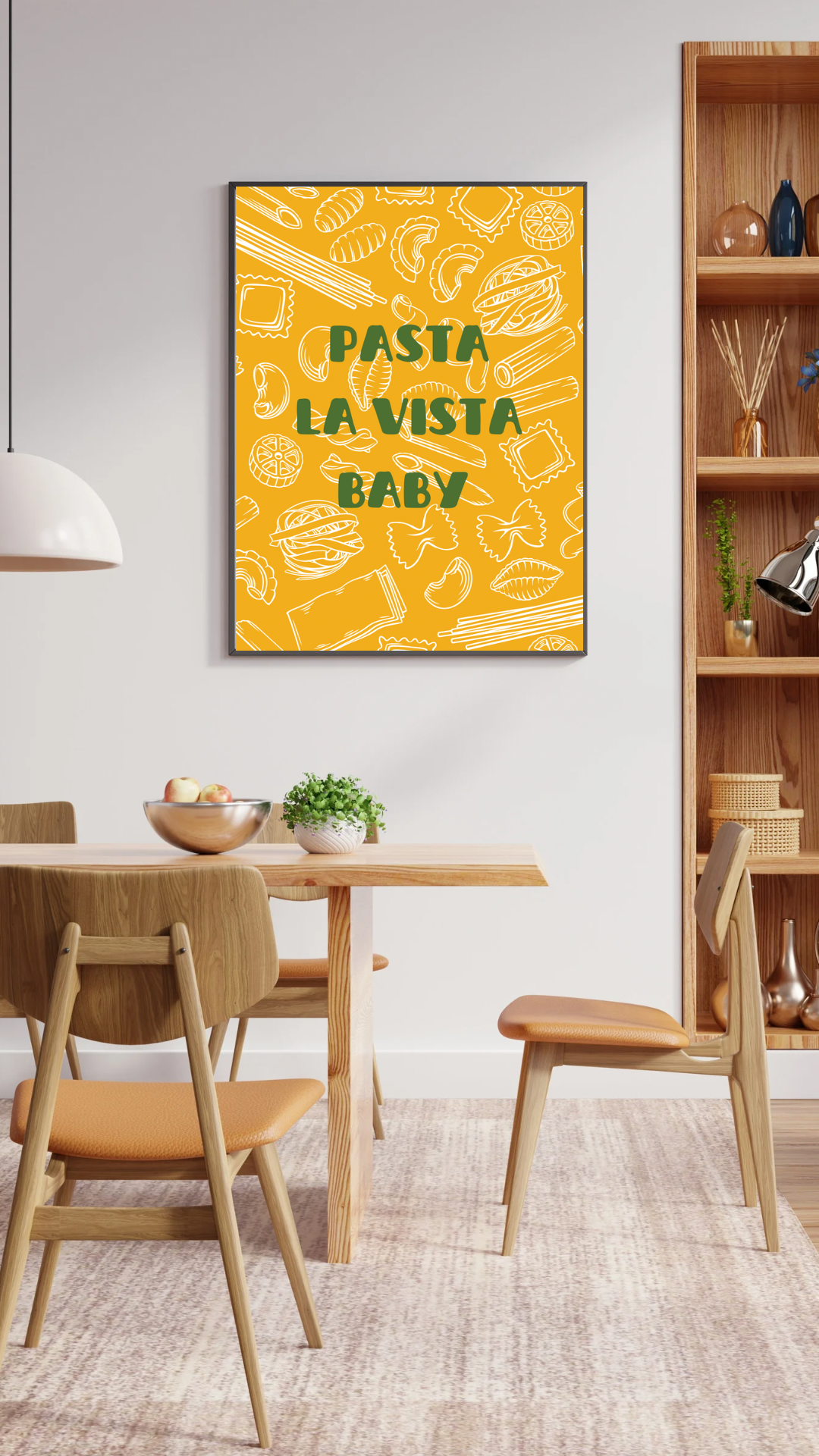 Pasta La Vista Baby Print