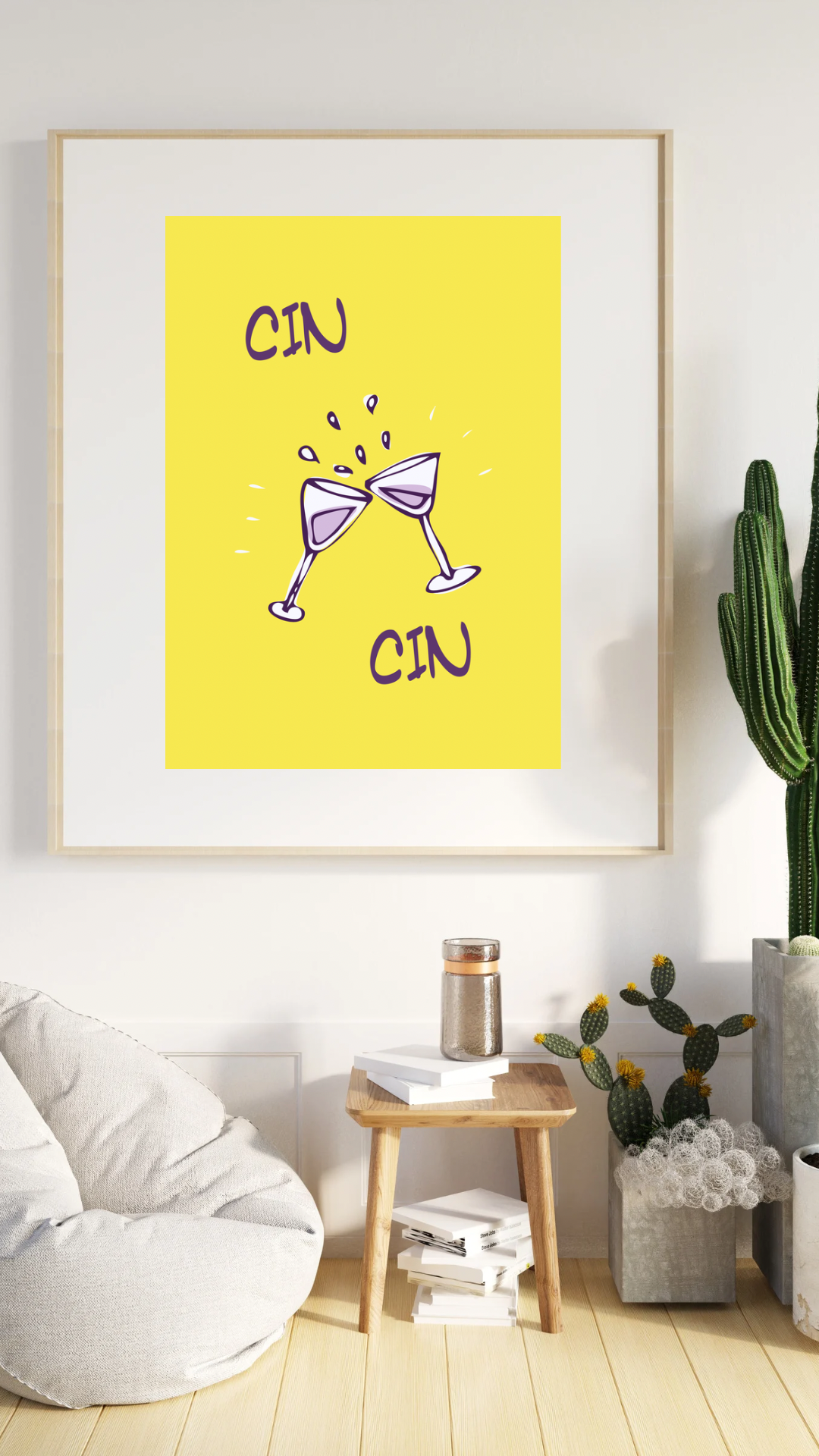 Cheers Wine Print