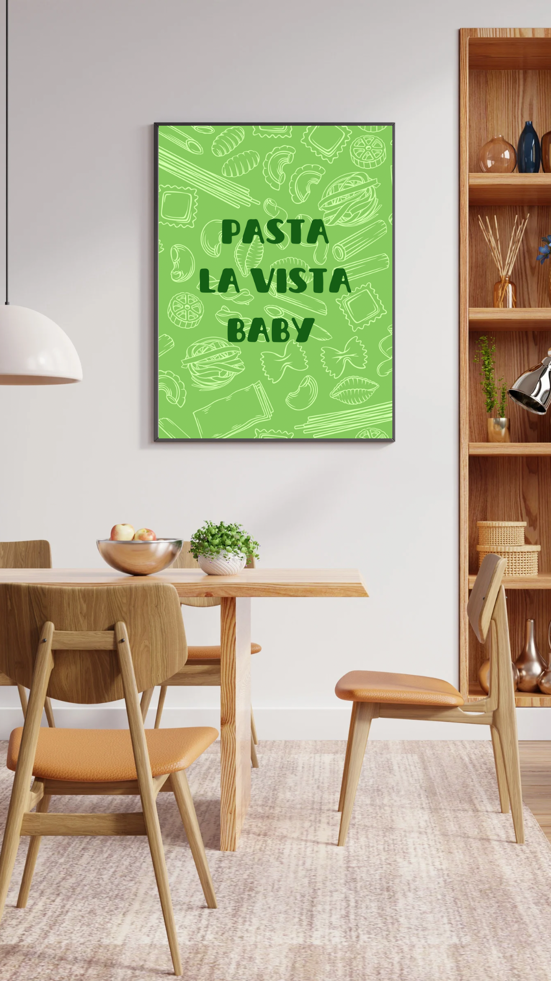 Pasta La Vista Baby Print