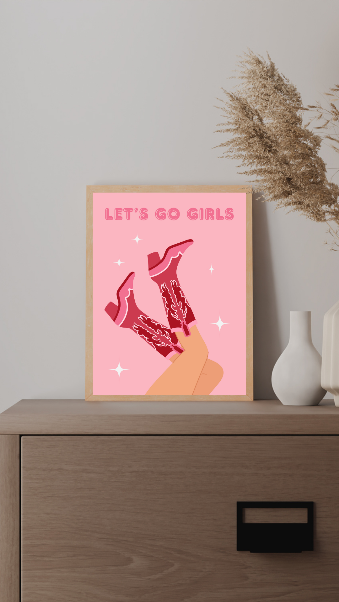 Let’s Go Girls Print