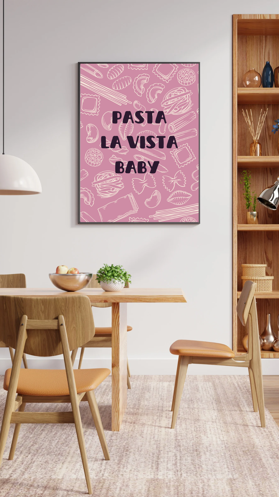 Pasta La Vista Baby Print