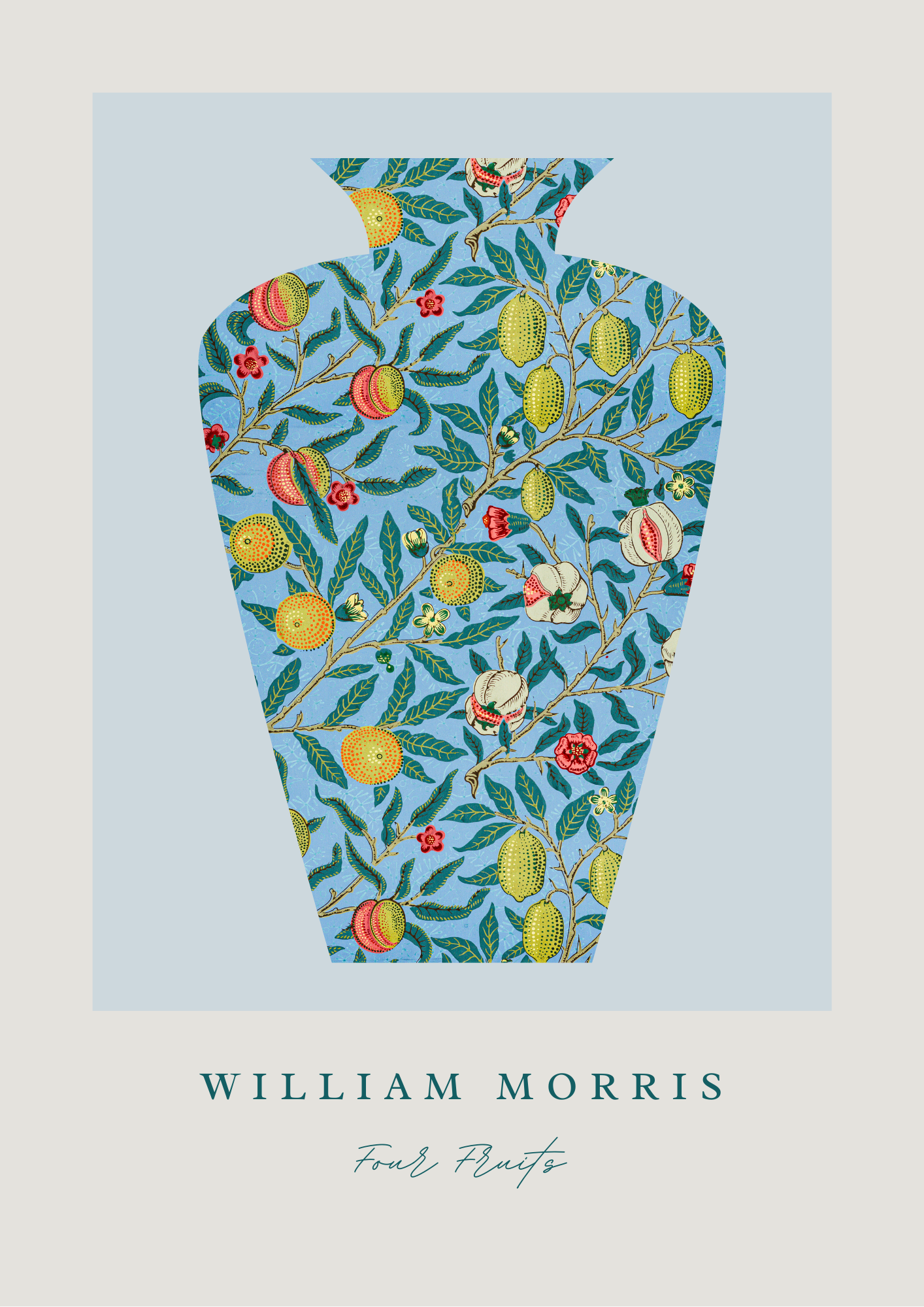 William Morris Four Fruits Print