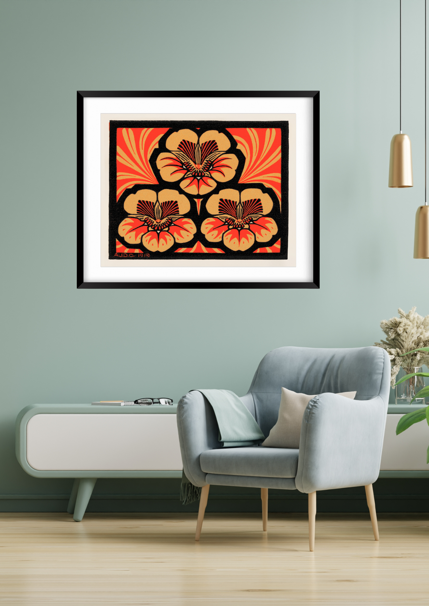 East Indian Cherry Print, Julie de Graag