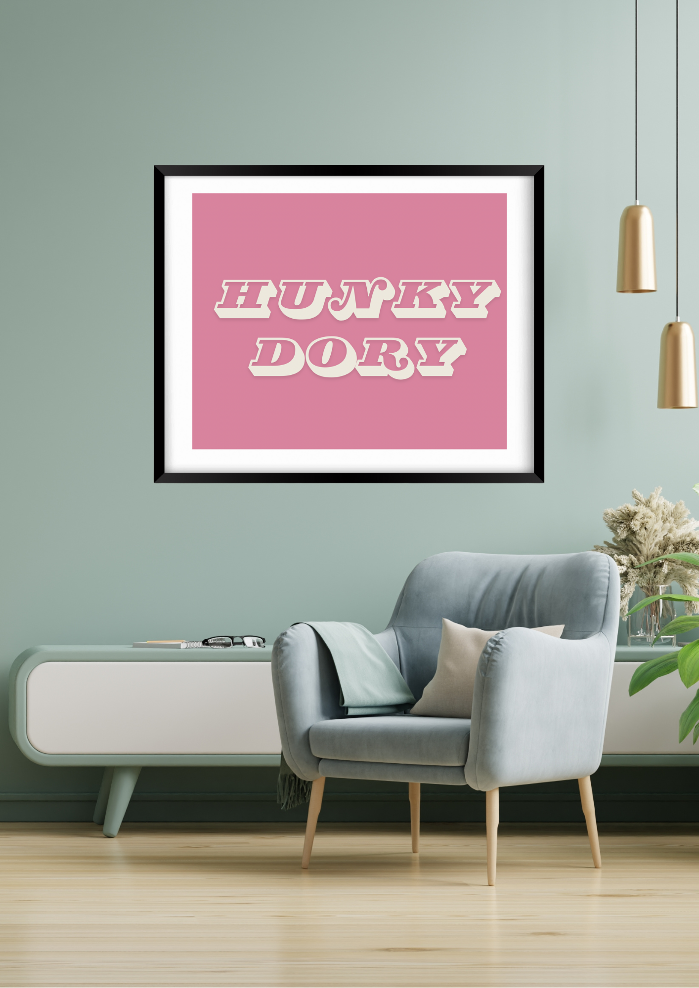 Hunky Dory Wall Print